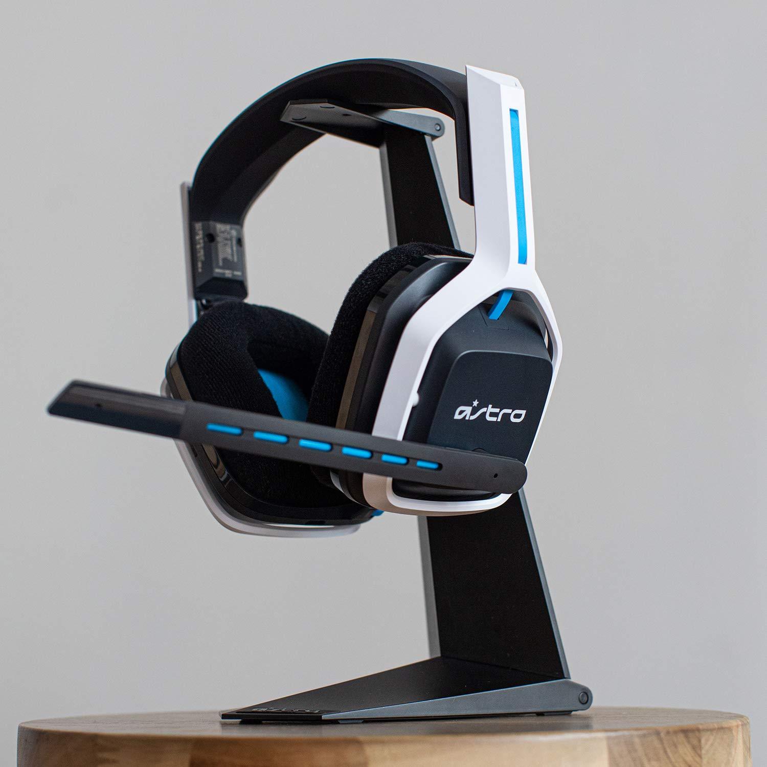 imageASTRO Gaming A20 Wireless Headset Gen 2 for PlayStation 54 PC ampamp Mac  WhiteBlue Wireless Gaming Headset with Microphone