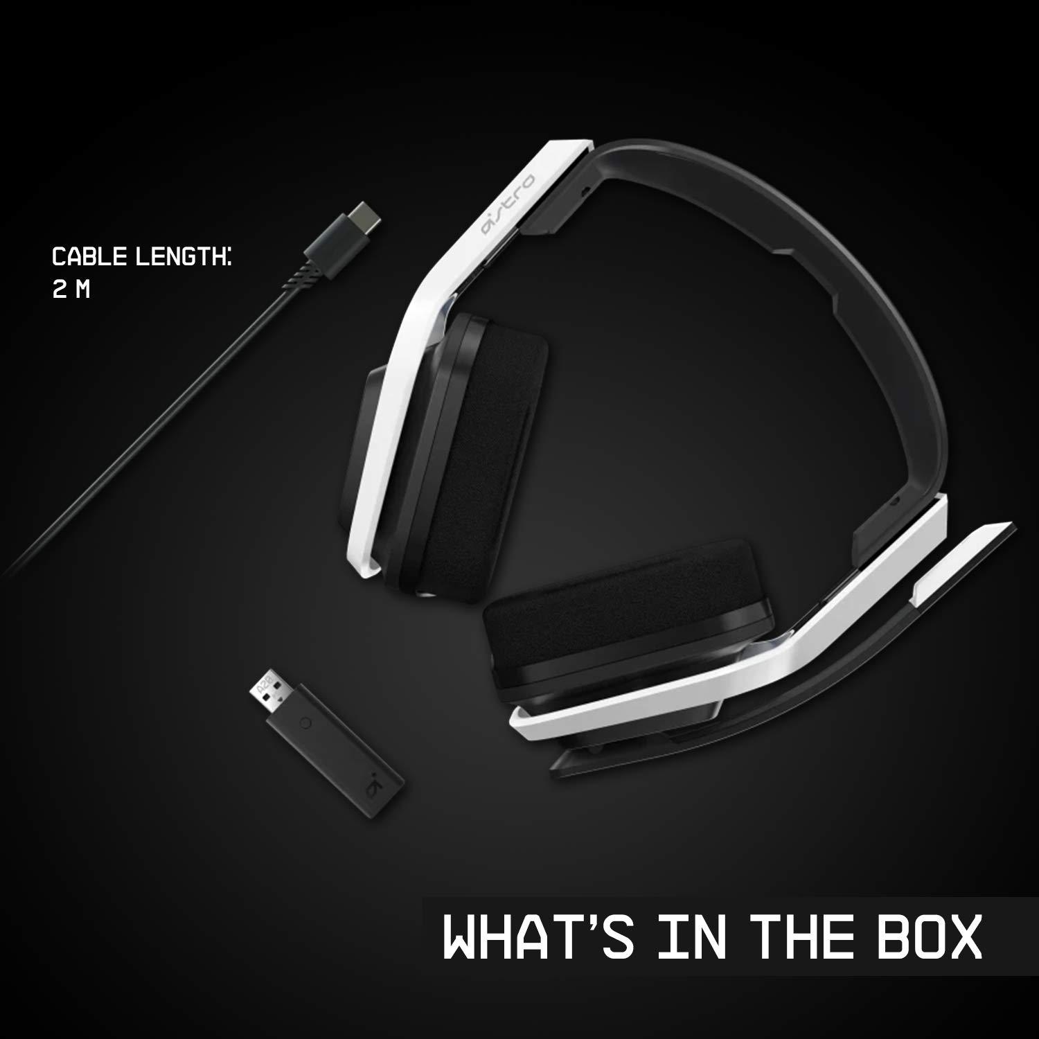 imageASTRO Gaming A20 Wireless Headset Gen 2 for PlayStation 54 PC ampamp Mac  WhiteBlue Wireless Gaming Headset with Microphone