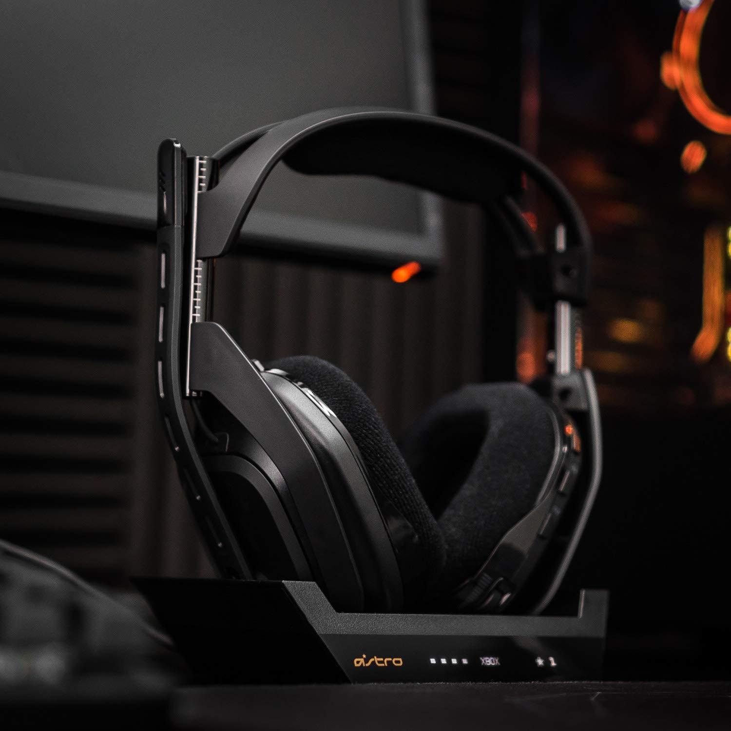 imageASTRO Gaming A50 Wireless Headset  Base Station Gen 4  Compatible With PS5 PS4 PC Mac  BlackSilverXbox Series XS  Xbox One  PC