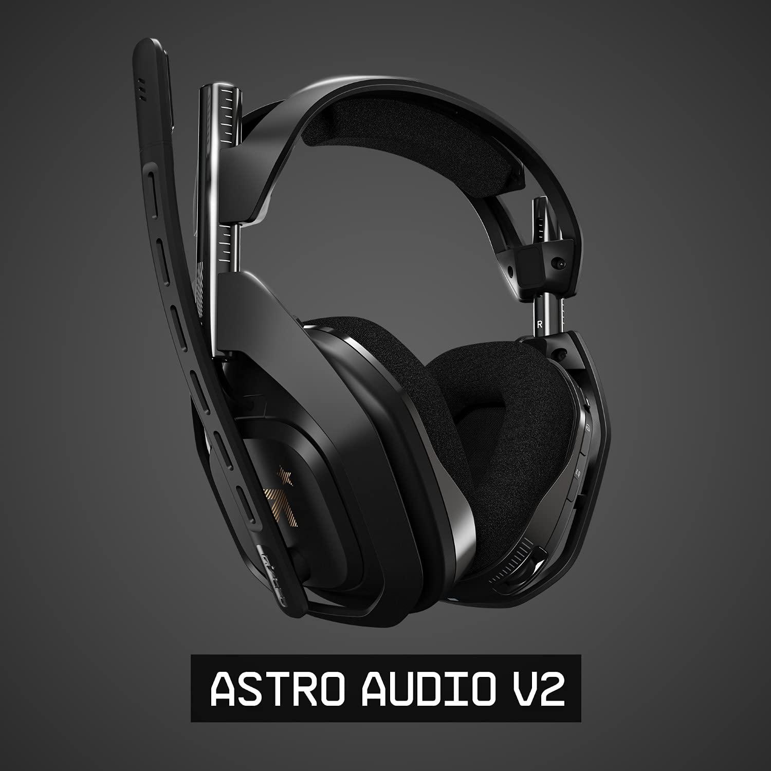 imageASTRO Gaming A50 Wireless Headset  Base Station Gen 4  Compatible With PS5 PS4 PC Mac  BlackSilverXbox Series XS  Xbox One  PC
