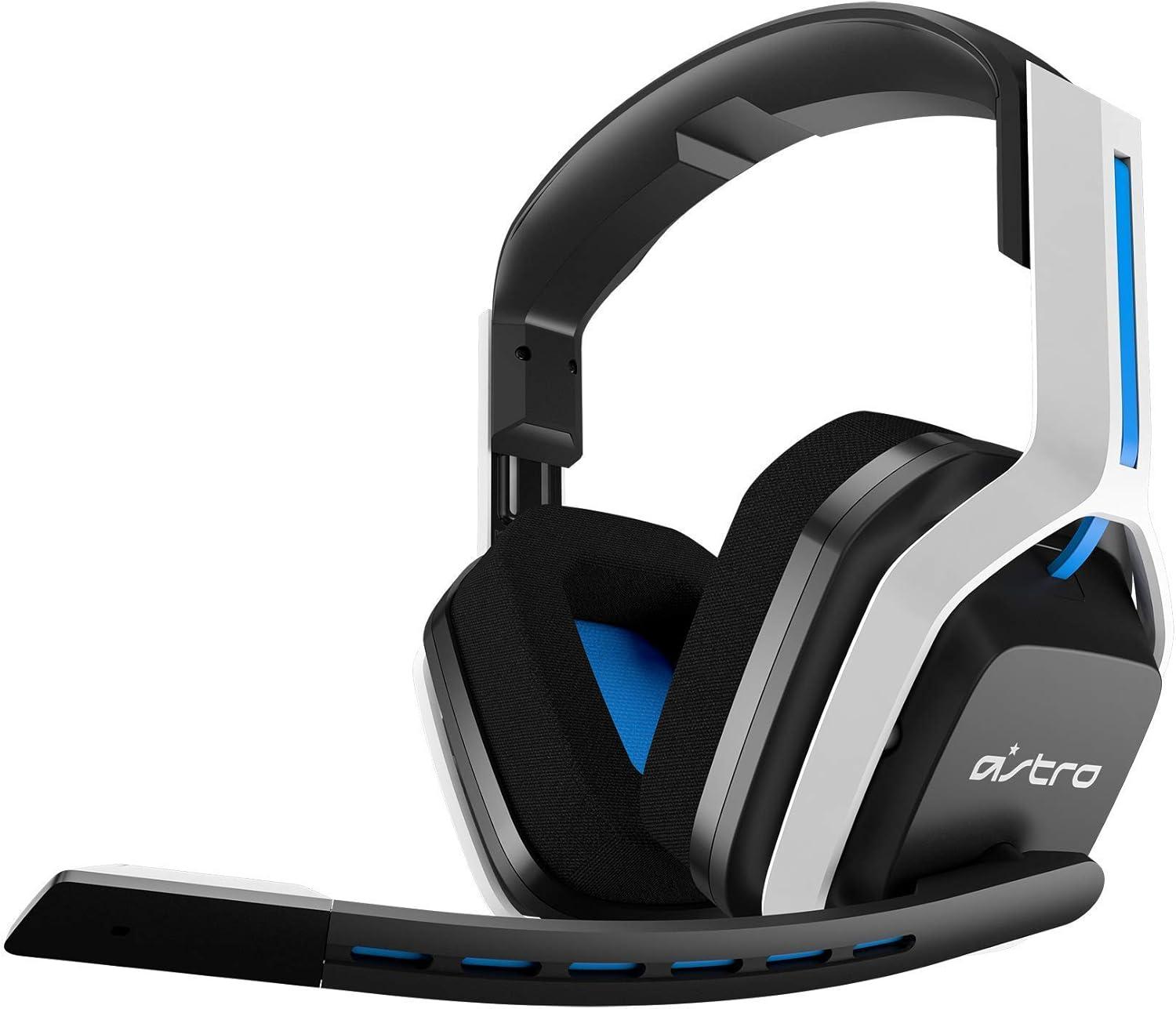 imageAstro Gaming A20 Gen 2 Wireless Gaming Headset for PS5 PS4 PC  WhiteBlue Renewed