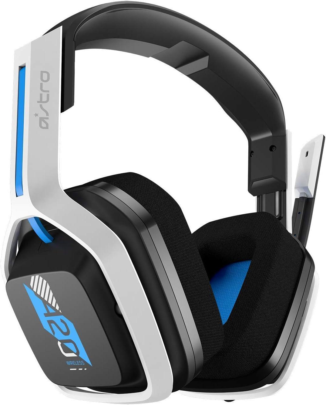 imageAstro Gaming A20 Gen 2 Wireless Gaming Headset for PS5 PS4 PC  WhiteBlue Renewed