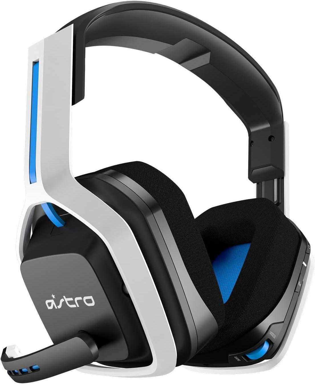 imageAstro Gaming A20 Gen 2 Wireless Gaming Headset for PS5 PS4 PC  WhiteBlue Renewed