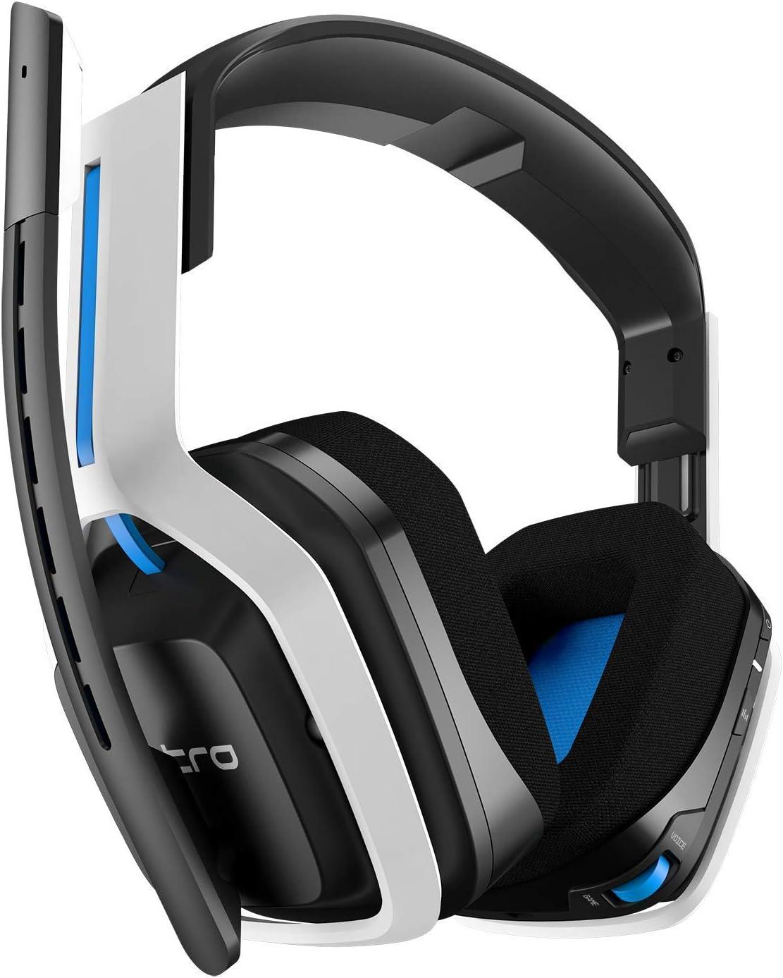 imageAstro Gaming A20 Gen 2 Wireless Gaming Headset for PS5 PS4 PC  WhiteBlue Renewed