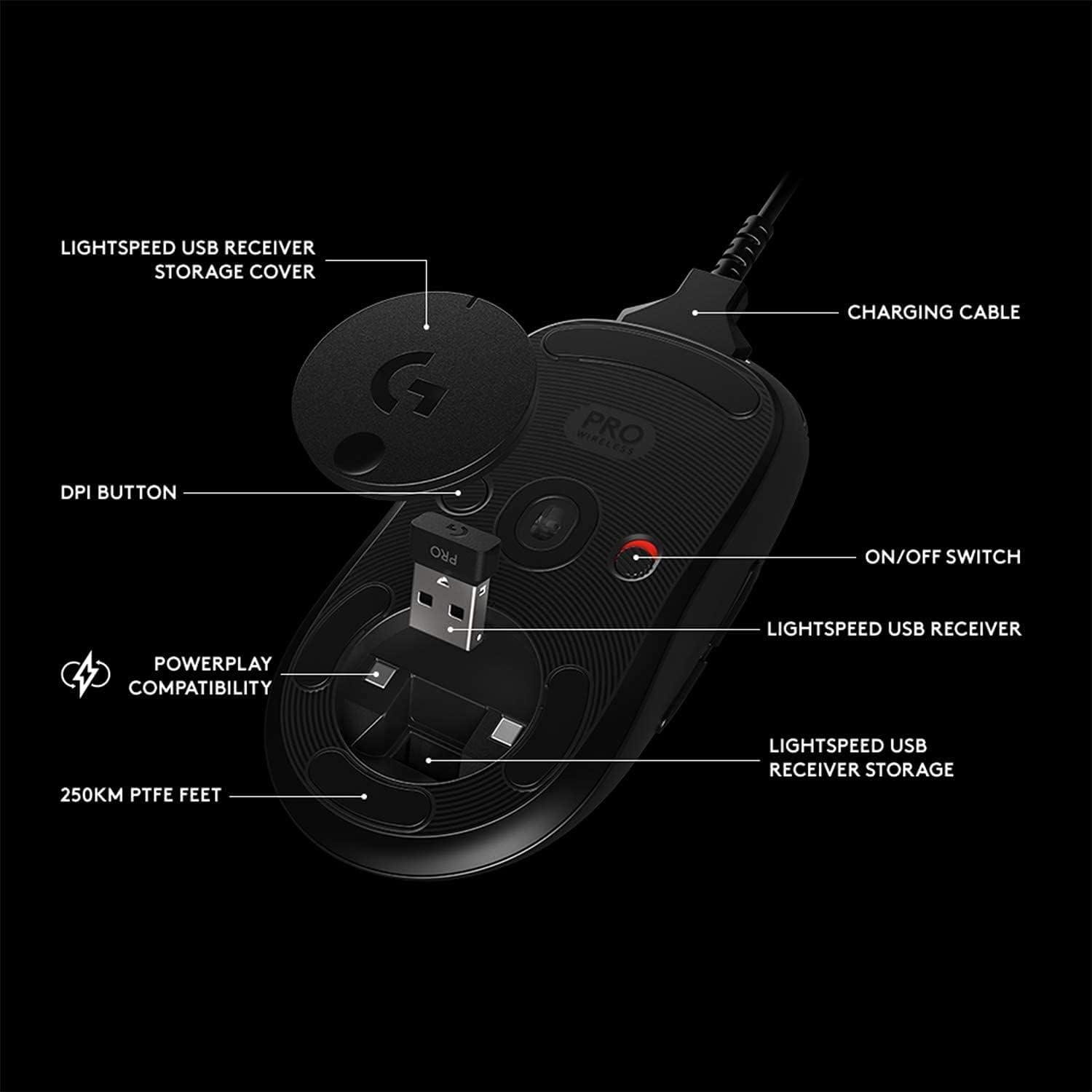 imageLogitech G PRO Wireless Gaming Mouse  Shroud Edition