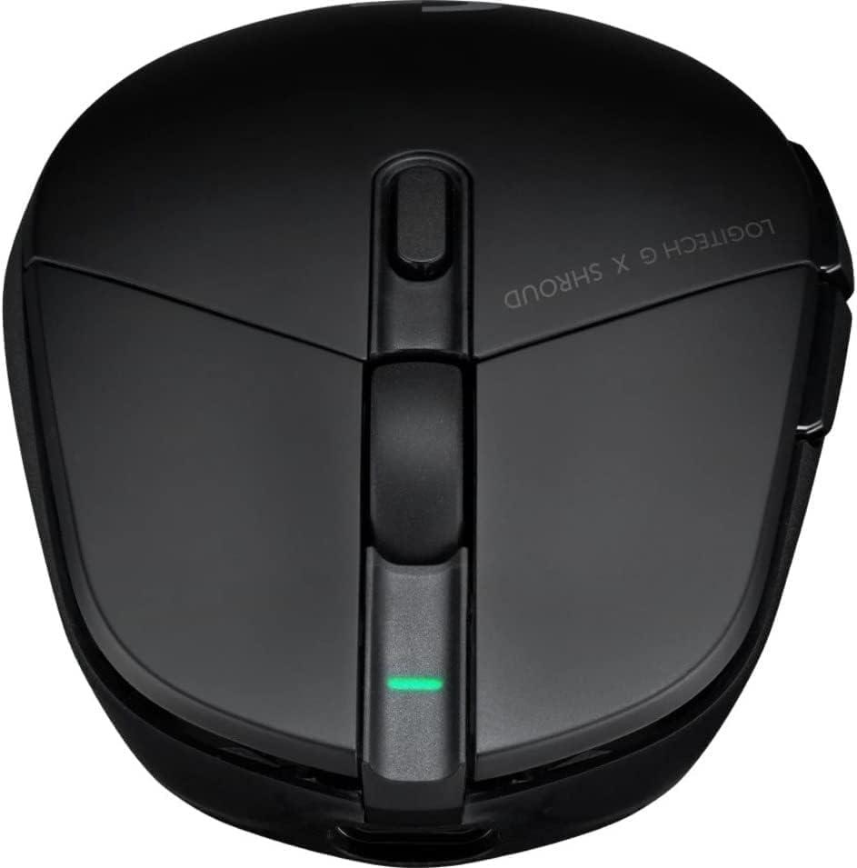 imageLogitech G303 Shroud Edition Wireless Gaming Mouse  LIGHTSPEED HERO 25K  25600 DPI  75 grams  5buttons  PC  BlackG303 Shroud Edition