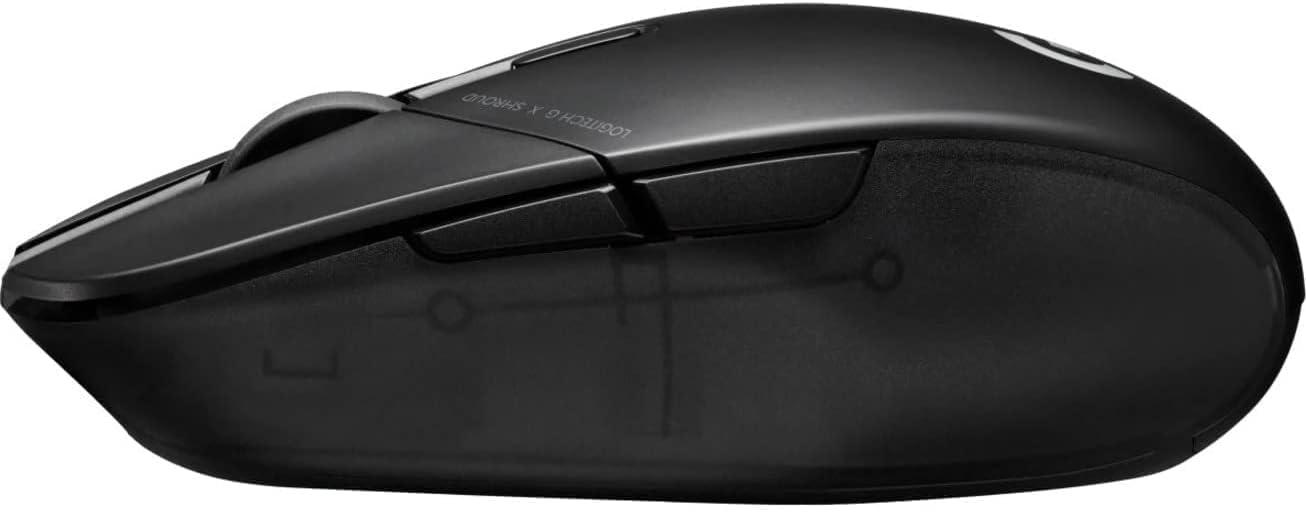 imageLogitech G303 Shroud Edition Wireless Gaming Mouse  LIGHTSPEED HERO 25K  25600 DPI  75 grams  5buttons  PC  BlackG303 Shroud Edition