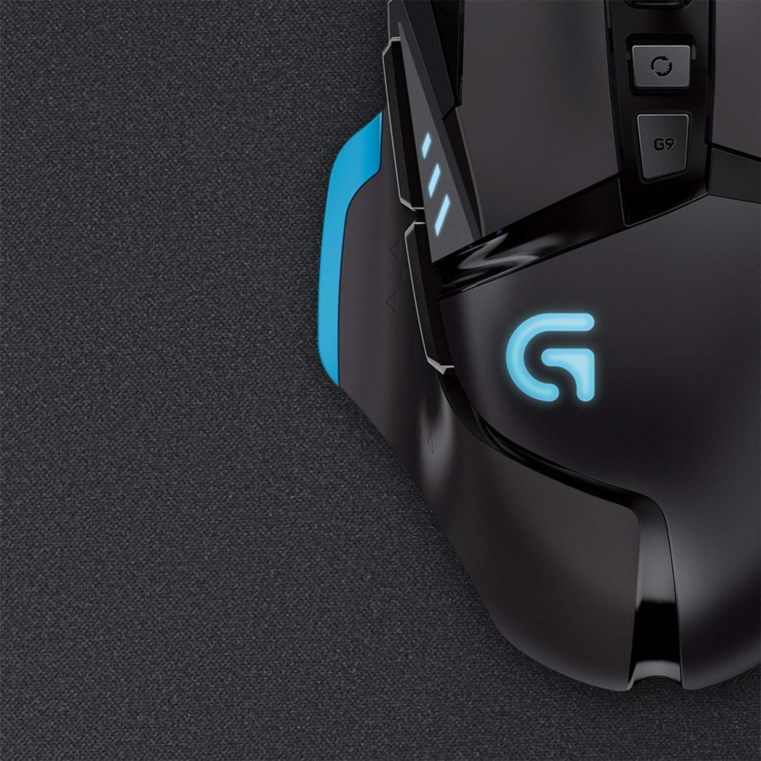 imageLogitech G640 Cloth Gaming Mouse Pad Moderate surface friction Consistent surface texture Stable Rollable  BlackMousepad