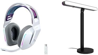 imageLogitech G733 Lightspeed Wireless Gaming Headset Yeti GX Dynamic RGB Gaming Microphone with LIGHTSYNC USB  BlackWhite
