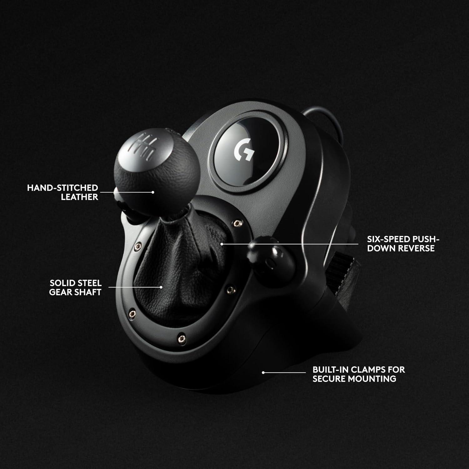 imageLogitech G920 Driving Force Racing Wheel  Floor Pedals  Driving Force Shifter  A20 Wireless Gaming Headset Bundle  Xbox XSXbox OnePCPS5  PS4  PCMac