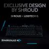 imageLogitech G PRO Mechanical Gaming Keyboard  Shroud Edition