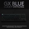 imageLogitech G PRO Mechanical Gaming Keyboard Ultra Portable Tenkeyless Design Detachable Micro USB Cable 168 Million Color LIGHTSYNC RGB Backlit Keys