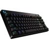 imageLogitech G PRO Mechanical Gaming Keyboard Ultra Portable Tenkeyless Design Detachable Micro USB Cable 168 Million Color LIGHTSYNC RGB Backlit Keys