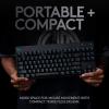 imageLogitech G PRO Mechanical Gaming Keyboard Ultra Portable Tenkeyless Design Detachable Micro USB Cable 168 Million Color LIGHTSYNC RGB Backlit Keys