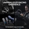 imageLogitech G PRO Racing Wheel Direct Drive PRO Racing Pedals Load Cell Brake PRO X 2 LIGHTSPEED Wireless Headset  For PC BlackWheel  Pedal  Headset