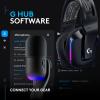 imageLogitech G733 Lightspeed Wireless Gaming Headset Yeti GX Dynamic RGB Gaming Microphone with LIGHTSYNC USB  BlackBlack