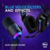 imageLogitech G733 Lightspeed Wireless Gaming Headset Yeti GX Dynamic RGB Gaming Microphone with LIGHTSYNC USB  BlackBlack