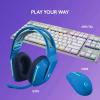 imageLogitech G733 Lightspeed Wireless Gaming Headset Yeti GX Dynamic RGB Gaming Microphone with LIGHTSYNC USB  BlackBlue