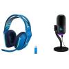 imageLogitech G733 Lightspeed Wireless Gaming Headset Yeti GX Dynamic RGB Gaming Microphone with LIGHTSYNC USB  BlackBlue