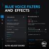imageLogitech G733 Lightspeed Wireless Gaming Headset Yeti GX Dynamic RGB Gaming Microphone with LIGHTSYNC USB  BlackLilac