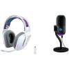 imageLogitech G733 Lightspeed Wireless Gaming Headset Yeti GX Dynamic RGB Gaming Microphone with LIGHTSYNC USB  BlackWhite