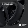 imageLogitech G733 Lightspeed Wireless Gaming Headset with Suspension Headband LIGHTSYNC RGB Blue VOCE mic Technology and PROG Audio Drivers Lightweight 29 Hour Battery Life 20m Range  BlackBlack