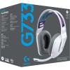 imageLogitech G733 Lightspeed Wireless Gaming Headset with Suspension Headband LIGHTSYNC RGB Blue VOCE mic Technology and PROG Audio Drivers Lightweight 29 Hour Battery Life 20m Range  BlackLilac
