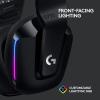 imageLogitech G733 Lightspeed Wireless Gaming Headset with Suspension Headband LIGHTSYNC RGB Blue VOCE mic Technology and PROG Audio Drivers Lightweight 29 Hour Battery Life 20m Range  BlackBlack