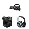 imageLogitech G920 Driving Force Racing Wheel  Floor Pedals  Driving Force Shifter  A20 Wireless Gaming Headset Bundle  Xbox XSXbox OnePCPS5  PS4  PCMac
