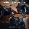 imageLogitech G923 Racing Wheel and Pedals TRUEFORCE Force Feedback  Logitech G Driving Force Shifter  Real Leather For PS5 PS4 PC Mac  BlackXboxPC