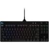 imageLogitech G PRO Mechanical Gaming Keyboard Ultra Portable Tenkeyless Design Detachable Micro USB Cable 168 Million Color LIGHTSYNC RGB Backlit Keys
