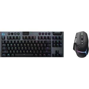 imageLogitech G502 X Plus Lightspeed Wireless Gaming Mouse  G915 TKL Mechanical Gaming Keyboard Tactile  Black