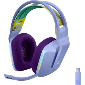 imageLogitech G733 Lightspeed Wireless Gaming Headset Yeti GX Dynamic RGB Gaming Microphone with LIGHTSYNC USB  BlackLilac