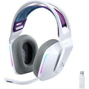 imageLogitech G733 Lightspeed Wireless Gaming Headset Yeti GX Dynamic RGB Gaming Microphone with LIGHTSYNC USB  BlackWhite