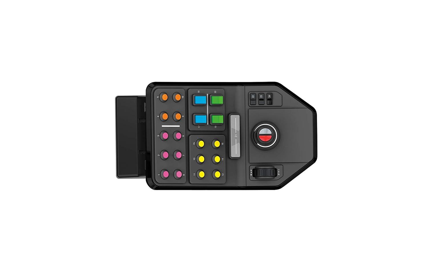 imageLogitech G Farm Simulator Heavy Equipment Bundle 2nd Generation Steering Wheel Controller for Farm Simulation 2025 and Previous Versions Wheel Pedals Vehicle Side Panel Control Deck for PCSide Panel