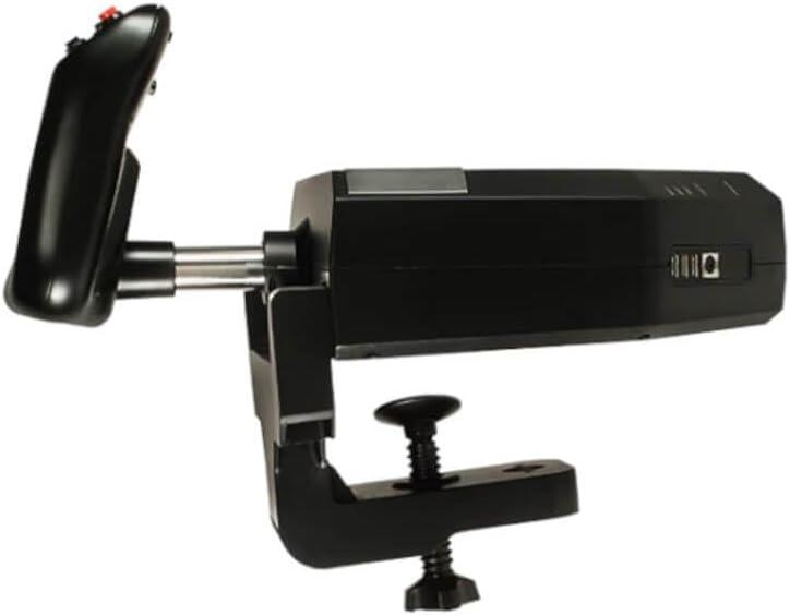imageLogitech G PRO Flight Yoke System Professional Simulation Yoke and Throttle Quadrant 3 Modes 75 Programmable Controls Configurable Throttle Knobs Steel Shaft USB PC  Black