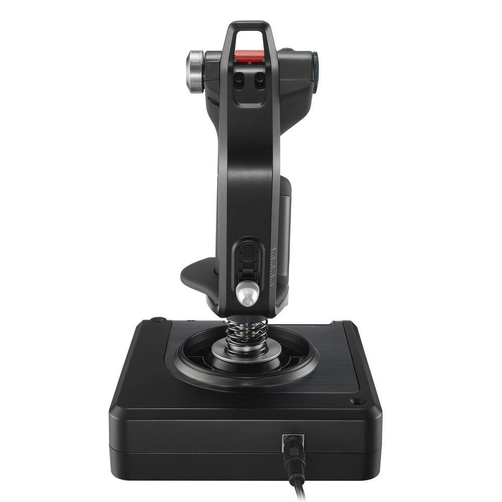 imageLogitech G X52 Pro USB Flight Control System  HOTAS Joystick and Throttle for Flight Simulators  LCD Display 3D Twist Rudder Programmable Commands USB 20  Compatible with Windows PCBrown Box Packaging
