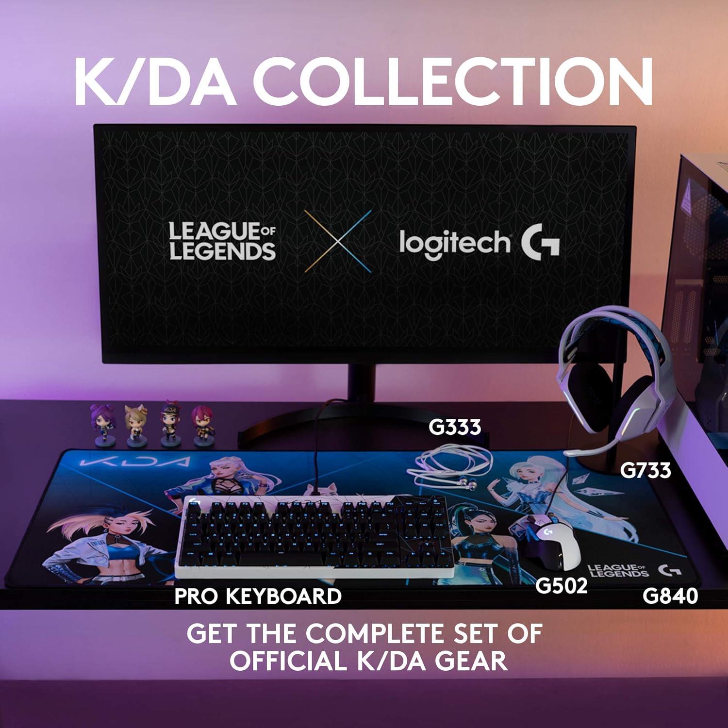 imageLogitech G502 Hero KDA High Performance Gaming Mouse  Hero 25K Sensor 168 Million Color LIGHTSYNC RGB 11 Programmable Buttons OnBoard Memory  Official League of Legends KDA Gaming Gear