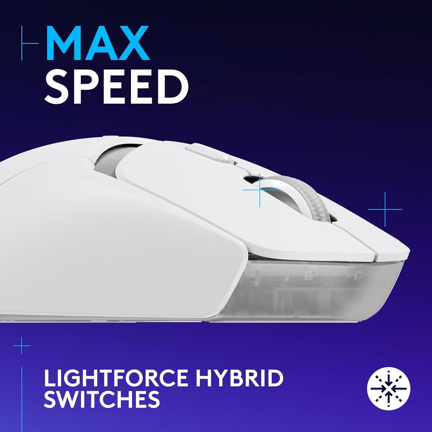 imageLogitech G515 Lightspeed TKL Low Profile Wireless Gaming Keyboard LIGHTSYNC RGB Thin Tenkeyless Design DoubleShot PBT Keycaps Linear Red Mechanical Switches  BlackWhite