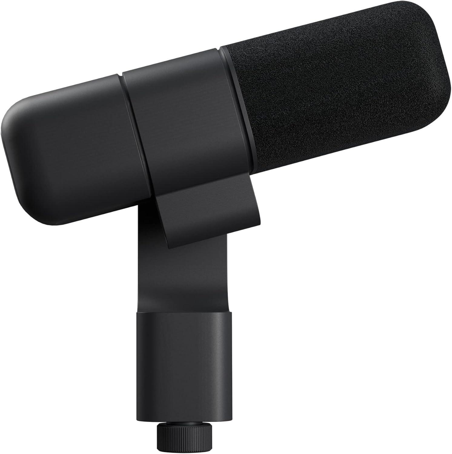 imageLogitech for Creators Blue Sona Active Dynamic XLR Broadcast Microphone for Streaming and Content Creation ClearAmp Preamp DualDiaphragm Capsule Internal Shockmount  Graphite