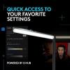 imageLogitech G Litra Beam LED Lights for Gaming Setup Key Light with TrueSoft Adjustable Mount BrightnessColor Temp Desktop App Control for PCMac  GraphiteNonRGB