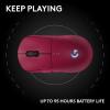 imageLogitech G PRO 2 Lightspeed Wireless Gaming Mouse Right or LeftHanded Mouse with up to 4 Customizable and Switchable Magnetic Side Buttons 44K DPI Sensor USBC Charging for PCMac  WhiteMagenta