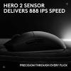 imageLogitech G PRO 2 Lightspeed Wireless Gaming Mouse Right or LeftHanded Mouse with up to 4 Customizable and Switchable Magnetic Side Buttons 44K DPI Sensor USBC Charging for PCMac  WhiteBlack