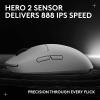 imageLogitech G PRO 2 Lightspeed Wireless Gaming Mouse Right or LeftHanded Mouse with up to 4 Customizable and Switchable Magnetic Side Buttons 44K DPI Sensor USBC Charging for PCMac  WhiteWhite