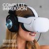 imageLogitech G PRO Gaming Headset for Oculus Quest 2  Oculus Ready  Customlength Cable  PROG Precision Gaming Audio Driver  Steel and Aluminum Build  LowLatency 35 mm Aux Connection
