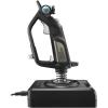 imageLogitech G Saitek X52 Pro Flight Control System Controller and Joystick Simulator LCD Display Illuminated Buttons 2xUSB PC  BlackSilver
