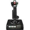 imageLogitech G Saitek X52 Pro Flight Control System Controller and Joystick Simulator LCD Display Illuminated Buttons 2xUSB PC  BlackSilver