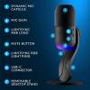 imageLogitech G Yeti GX Dynamic RGB Gaming Microphone Podcast Microphone with LIGHTSYNC Blue VOCE G HUB Control USB Plug and Play  WhiteBlack