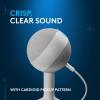 imageLogitech G Yeti Orb Condenser RGB Gaming Mic with LIGHTSYNC USB Mic for Streaming Cardioid for PCMac  Off WhiteOff White