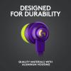 imageLogitech G333 Gaming Earphones with Dual Audio Drivers inline mic and Volume Control Compatible with PCPSXboxNintendoMobile with 35mm Aux or USBC Port  BlackPurple